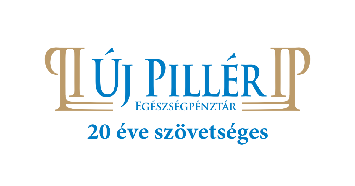 új pillér egészségpénztár logó